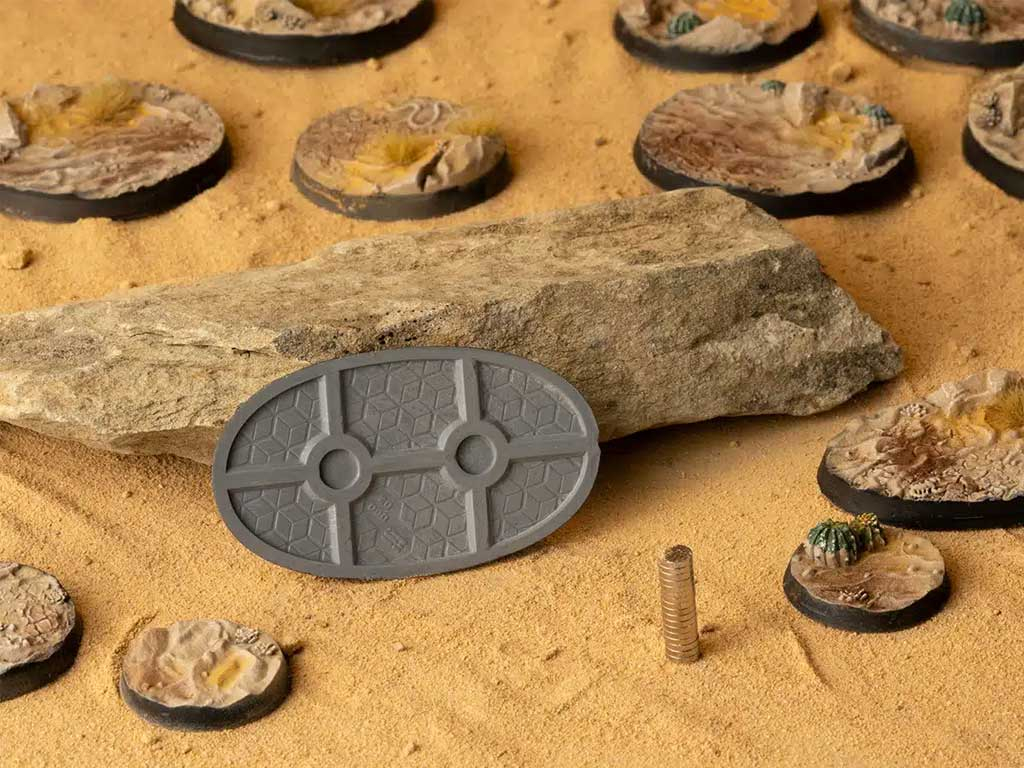 GamersGrass: Deserts of Maahl Bases, Oval 60mm (x4)