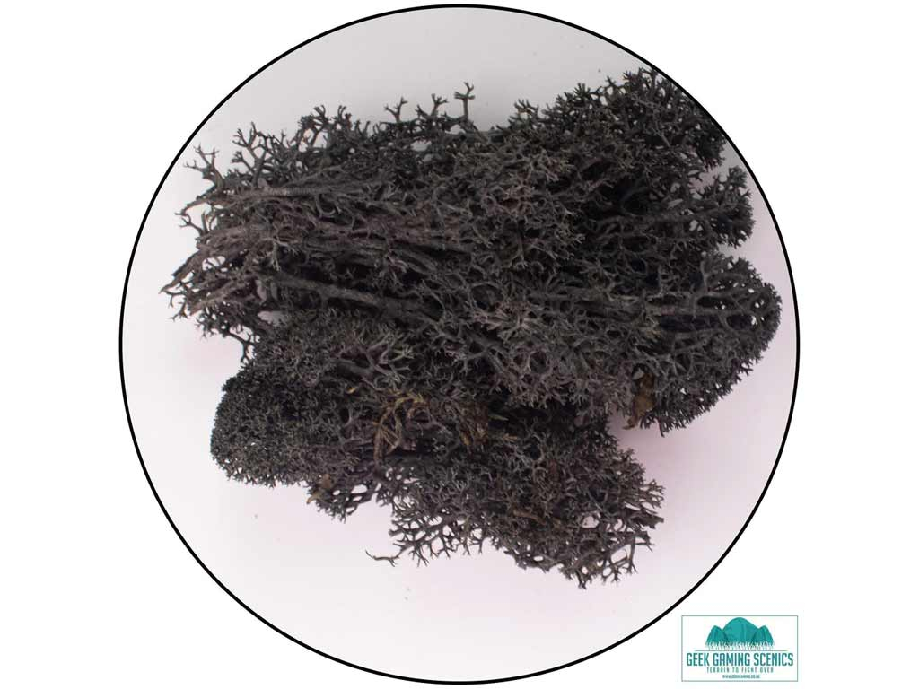 Geek Gaming Scenics Lichen - Reindeer Moss Black