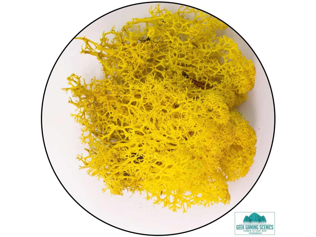 Geek Gaming Scenics Lichen - Reindeer Moss Yellow