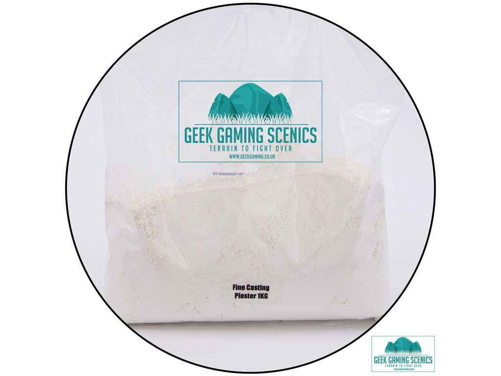 Geek Gaming Scenics Casting Plaster 1 kg