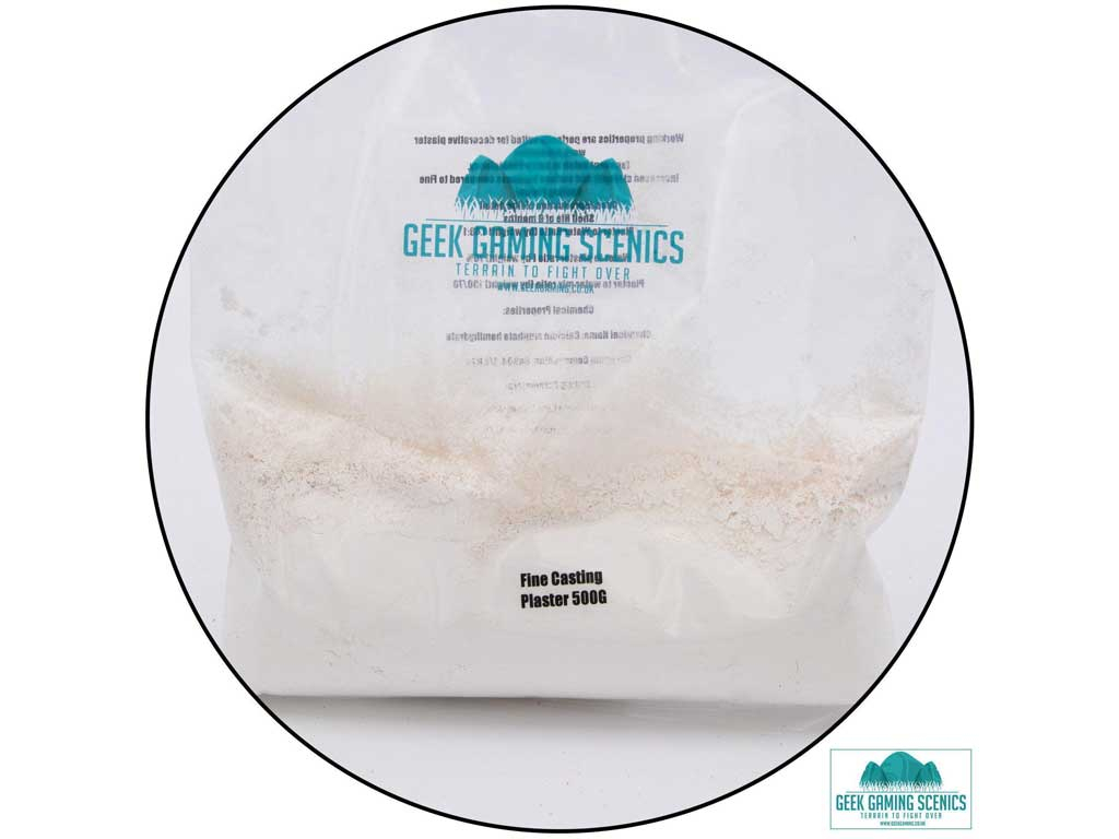 Geek Gaming Scenics Casting Plaster 0,5 kg