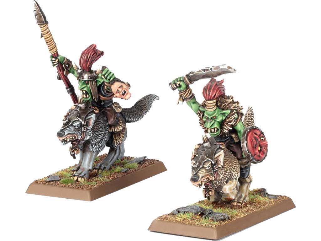 Orc & Goblin Tribes: Goblin Wolf Rider Bosses