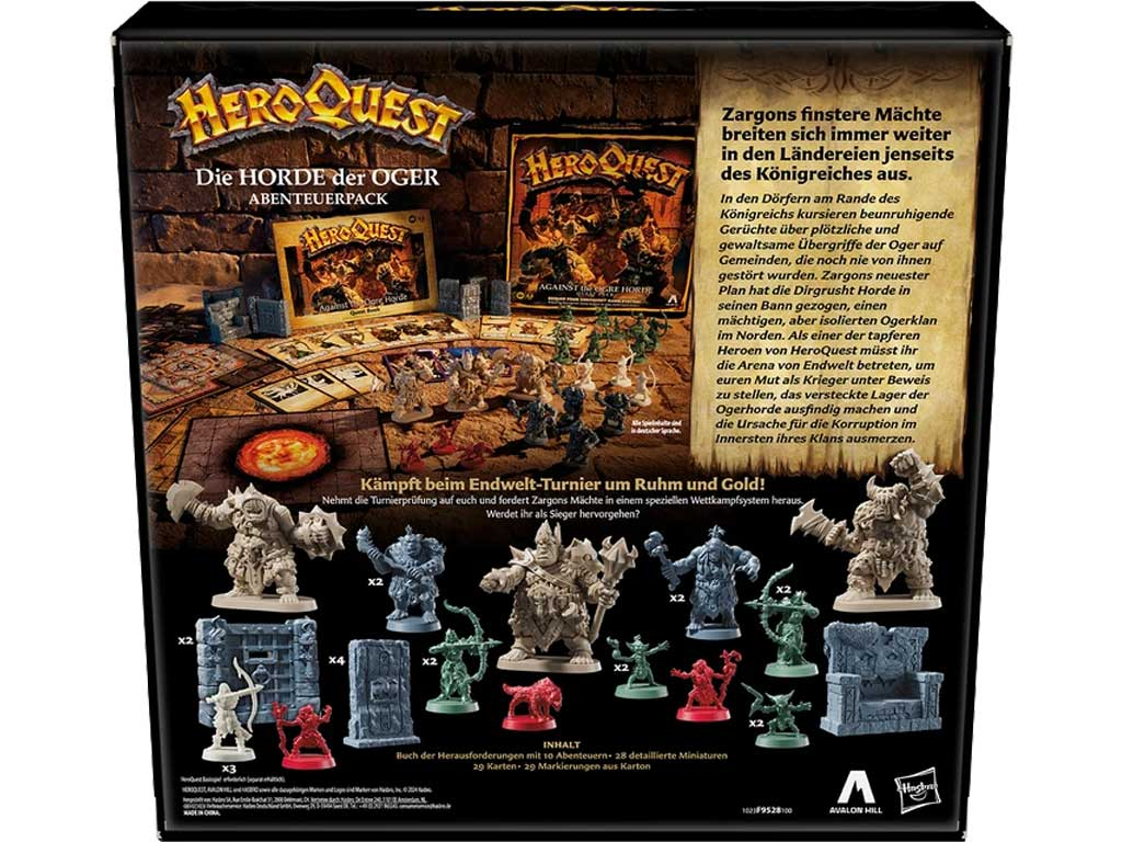 HeroQuest - Die Horde der Oger Abenteuerpack