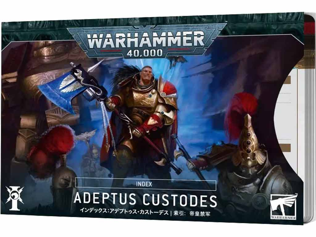 Wahammer 40.000 - Index: Adeptus Custodes (GER)