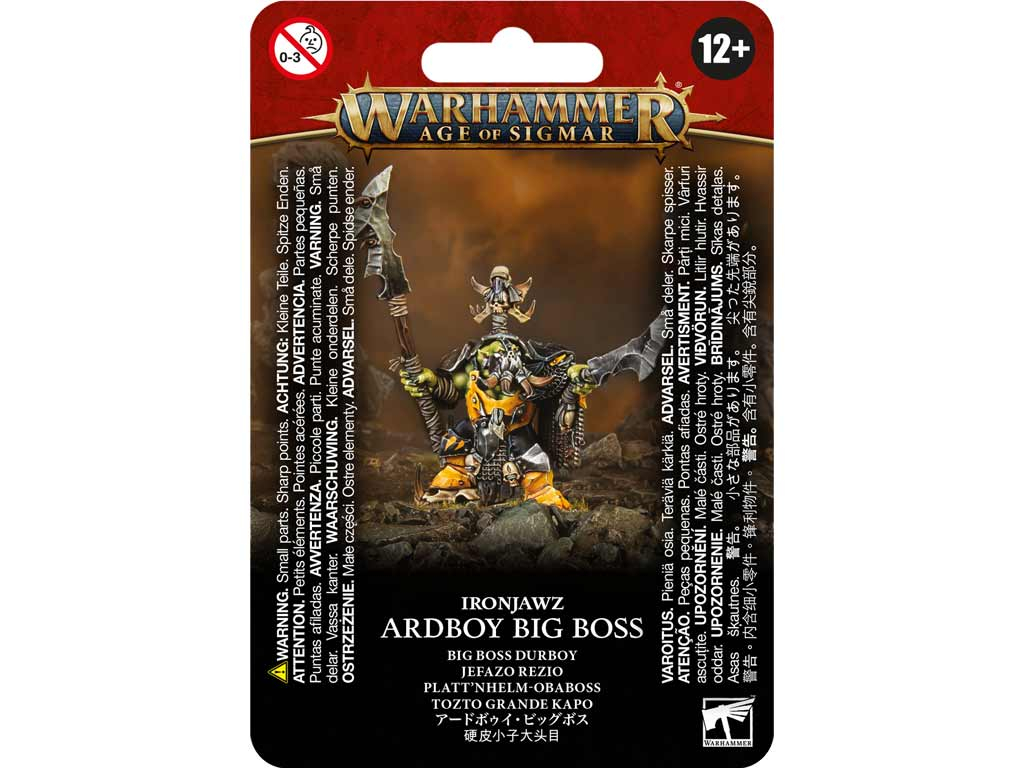 Orruk Warclans Ardboy Big Boss