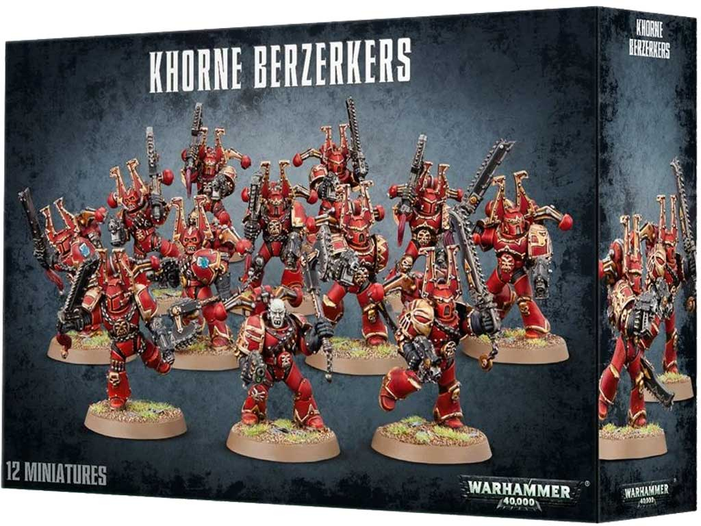 Warhammer 40,000 - Khorne Berzerkers