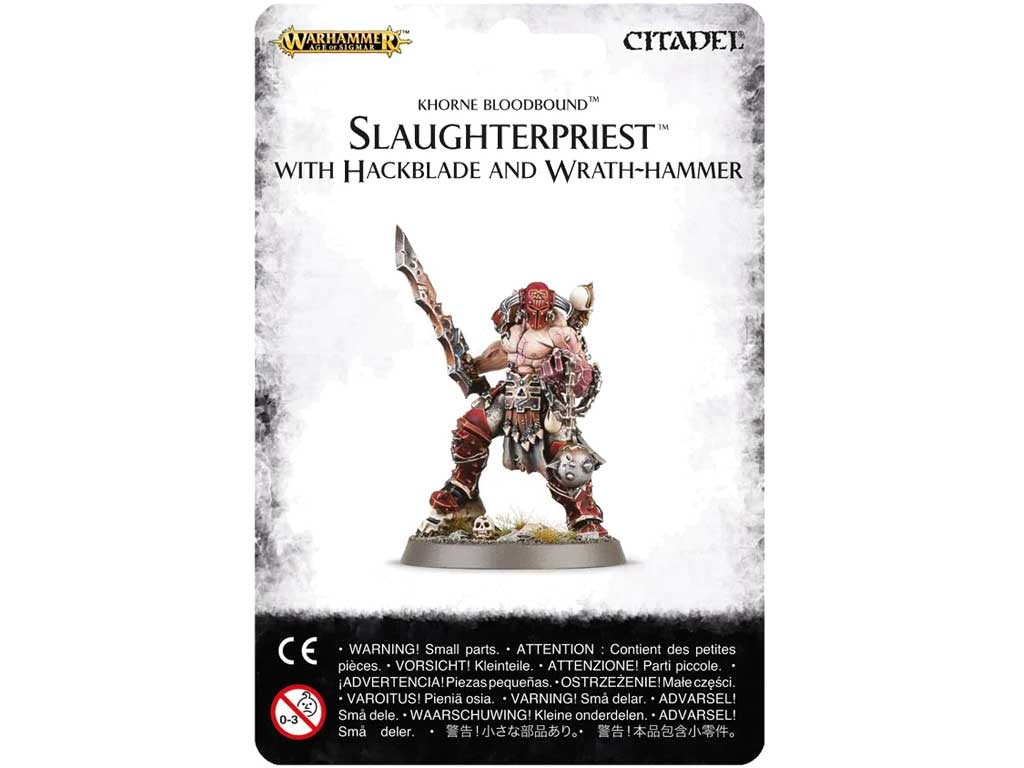 Age of Sigmar - Slaughterpriest mit Hackblade und Wrath-hammer