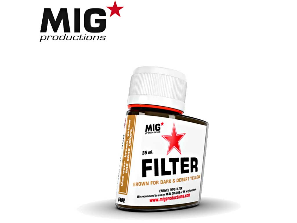 MIG productions Filter Brown for Dark & Desert Yellow