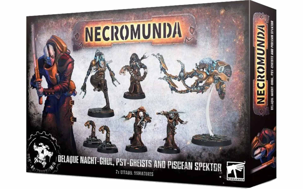 Delaque Nacht-Ghul, Psy-Gheists and Piscean Spektor
