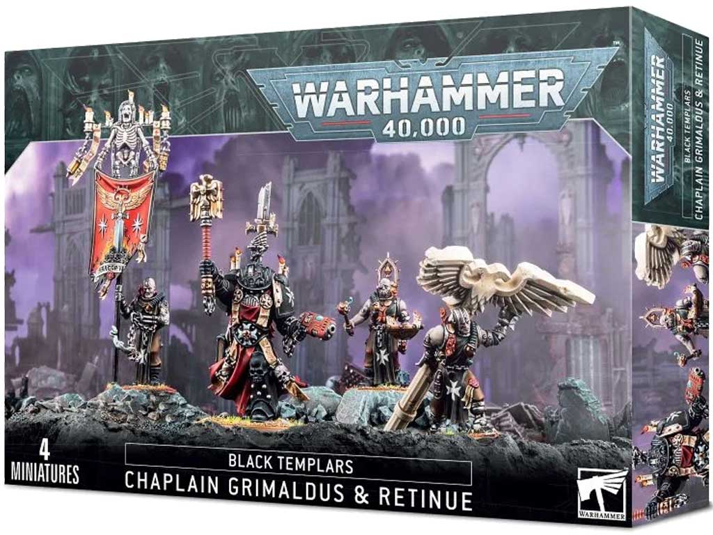 Chaplain Grimaldus & Retinue - Black Templars