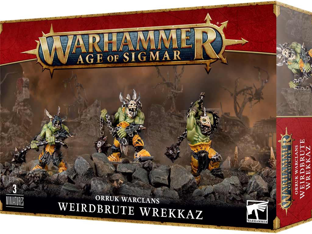 Orruk Warclans Weirdbrute Wrekkaz & Brute Ragerz