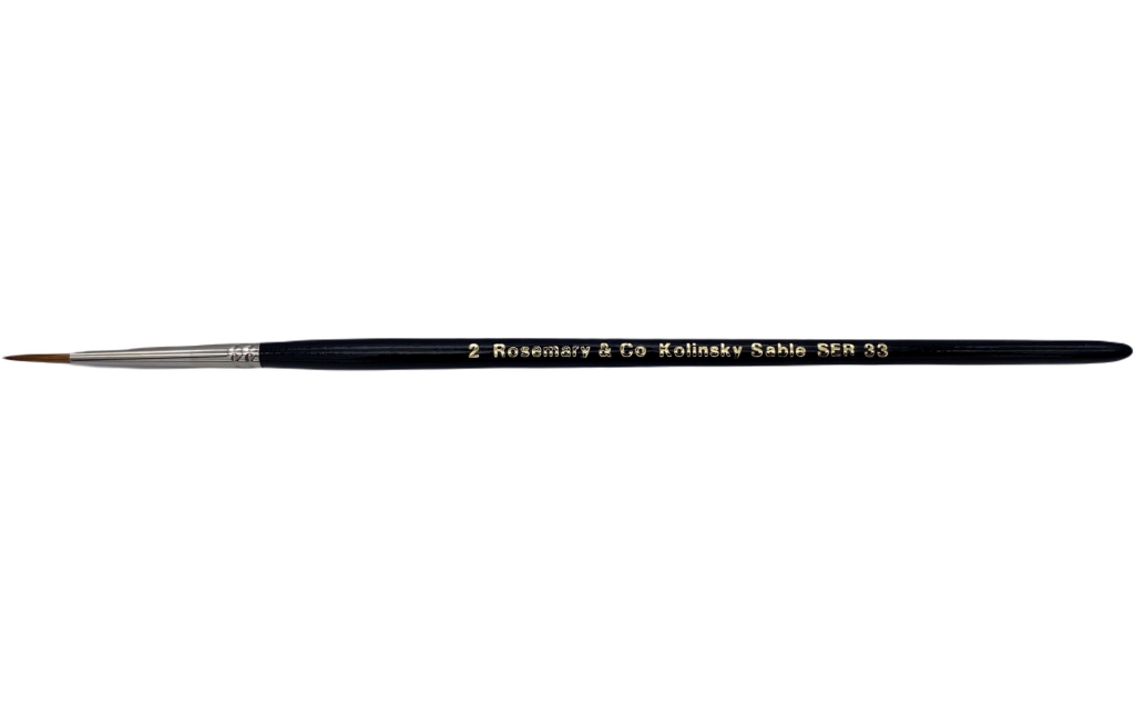 Rosemary & Co Series 33 Kolinsky Sable Pointed Rounds 2