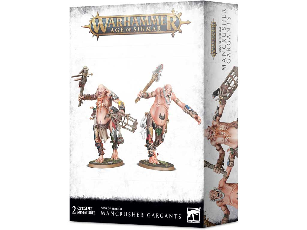 Age of Sigmar - Sons of Behemat: Mancrusher Gargants