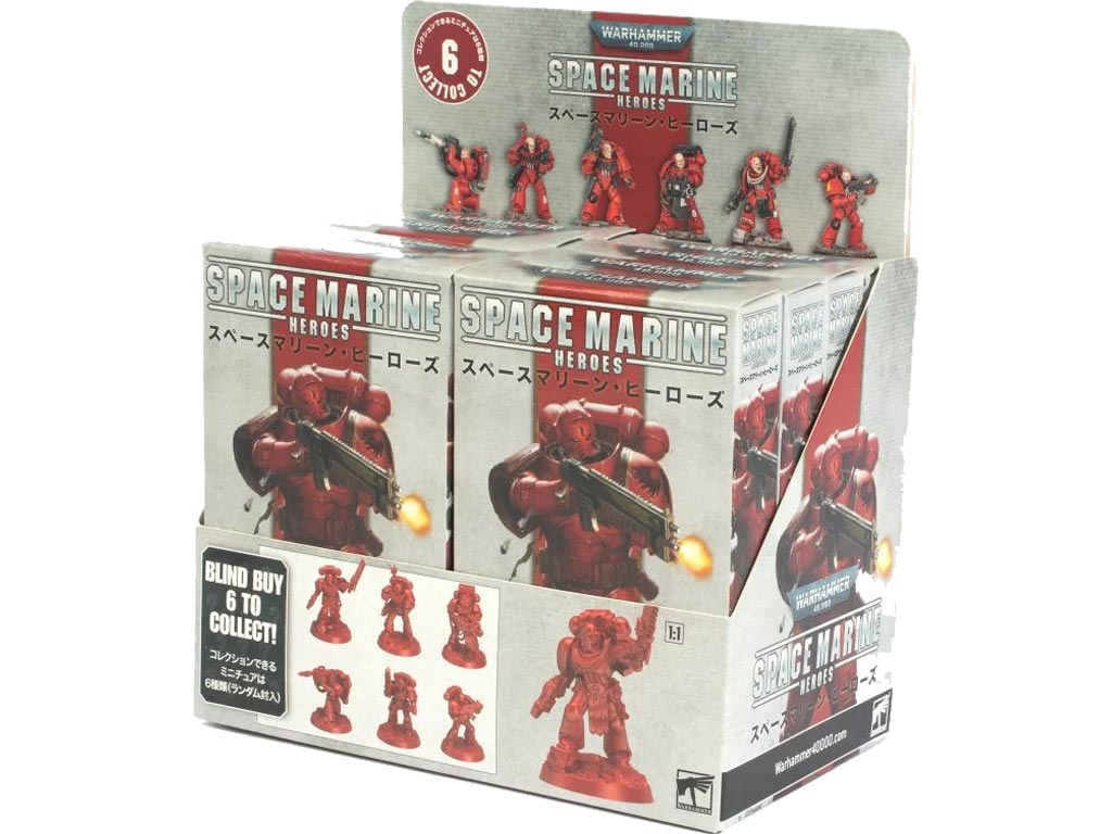 Space Marine Heroes 2023 – Blood Angels Collection Two (Display)