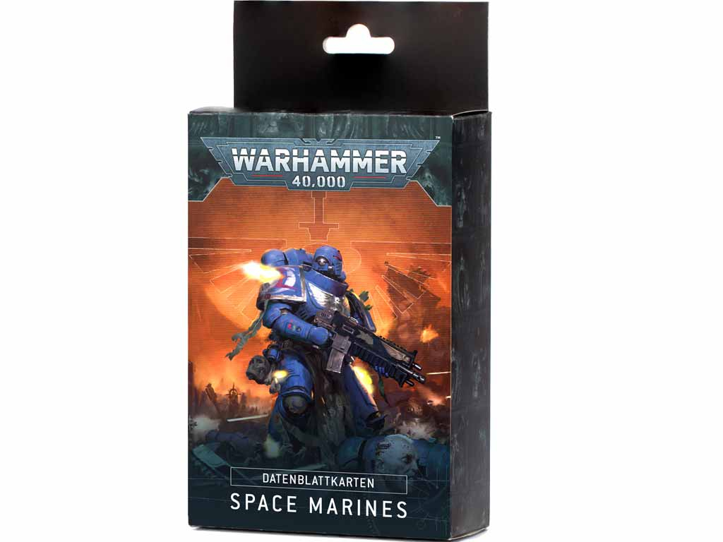 Datenblattkarten: Space Marines (DEU) 2023