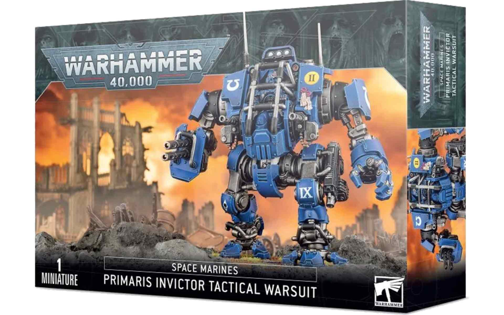 Space Marines: Primaris Invictor Tactical Warsuit