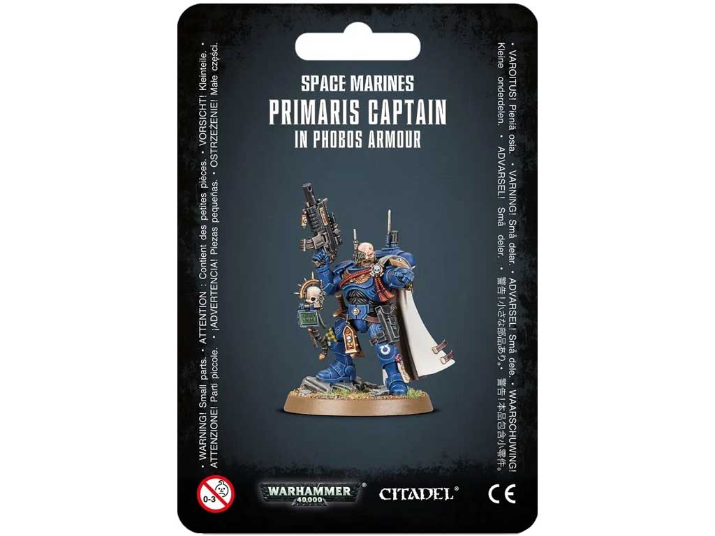Warhammer 40,000 - Primaris Captain in Phobos-Rüstung