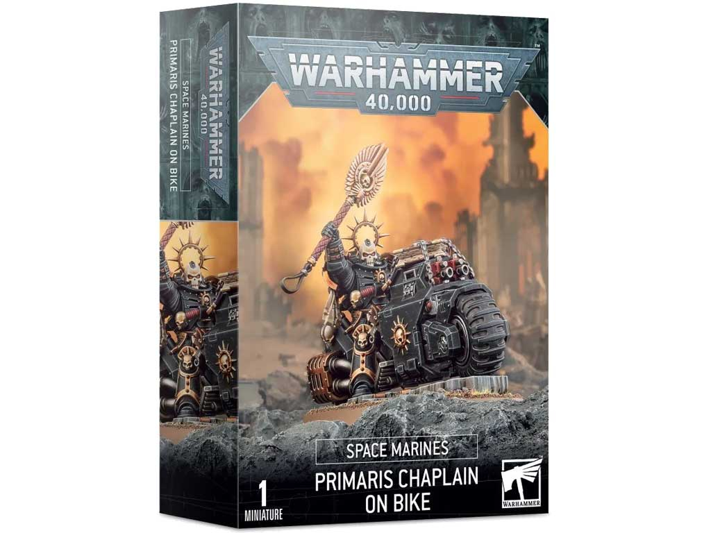 Space Marines: Primaris Chaplain on Bike