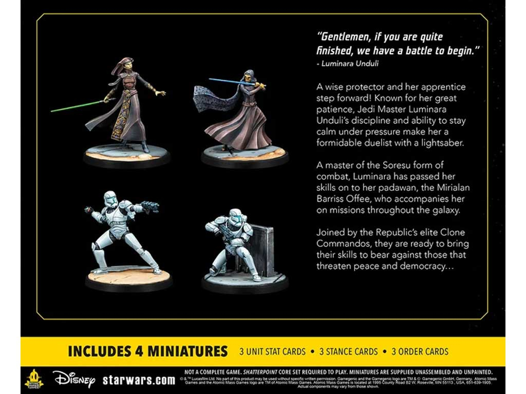 Star Wars: Shatterpoint - Plans and Preparation Squad Pack