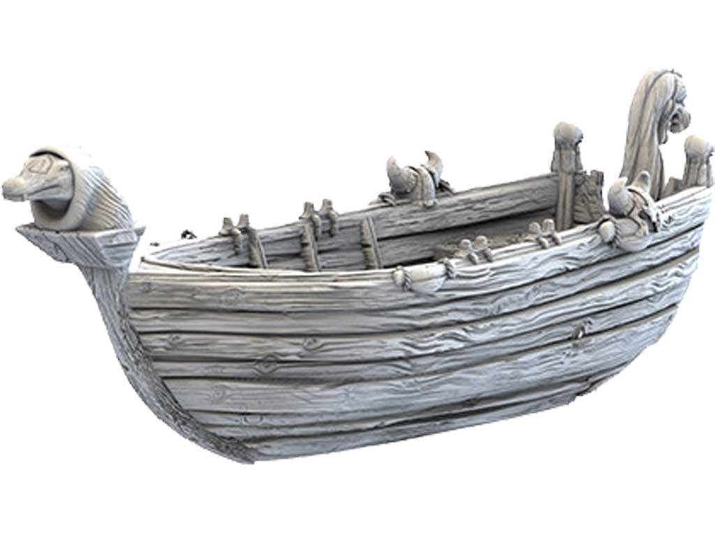 3D Printed Terrain - Pirate Setting - The Fisherman Boat