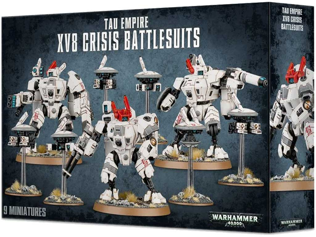 Warhammer 40,000 - T'au Empire: XV8 Crisis Battlesuit Team