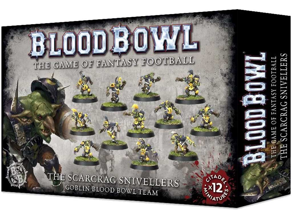 The Scarcrag Snivellers - Goblin Blood Bowl Team