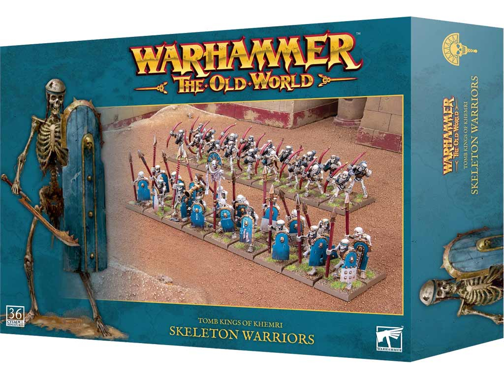 The Old World - Tomb Kinks of Khemri: Skeleton Warriors