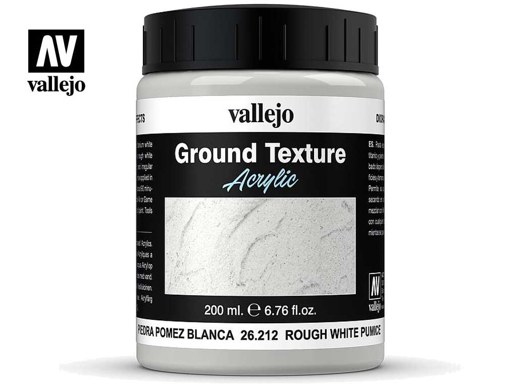 Vallejo Ground Texture Acrylic - Rough White Pumice