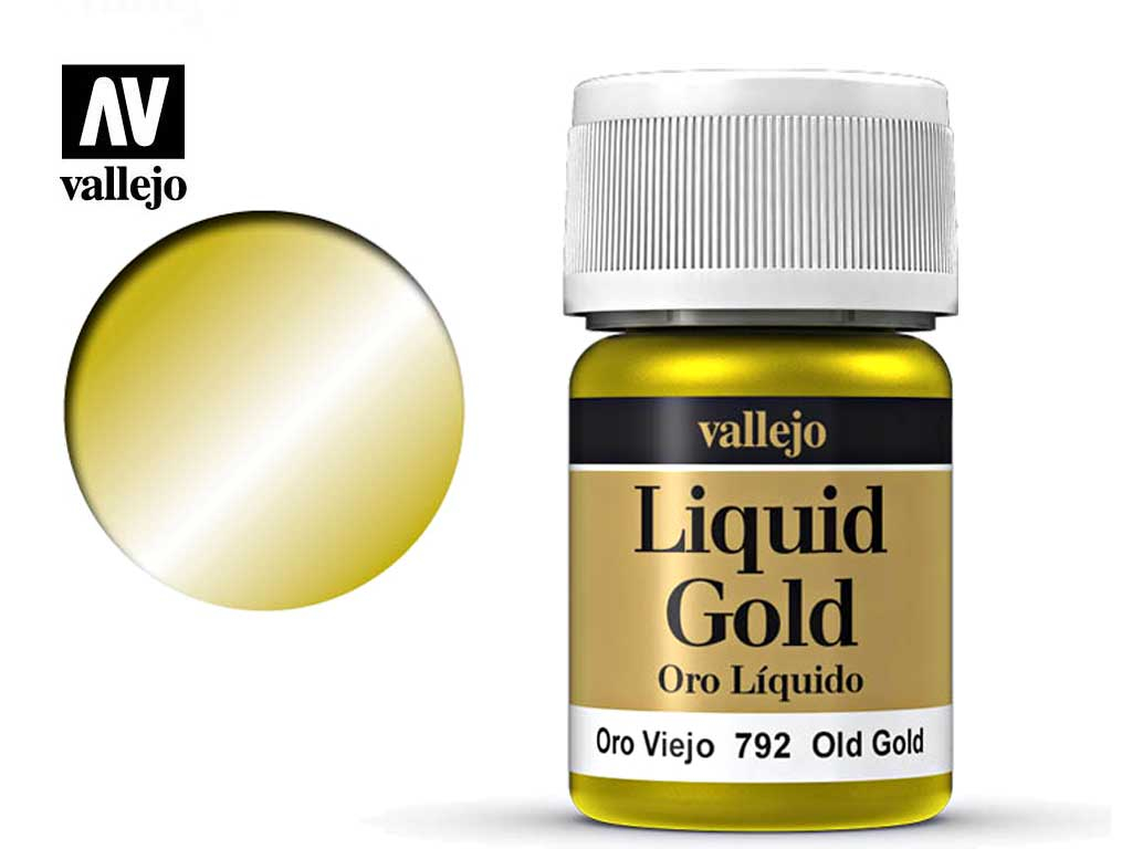 Vallejo Liquid Gold - Old Gold