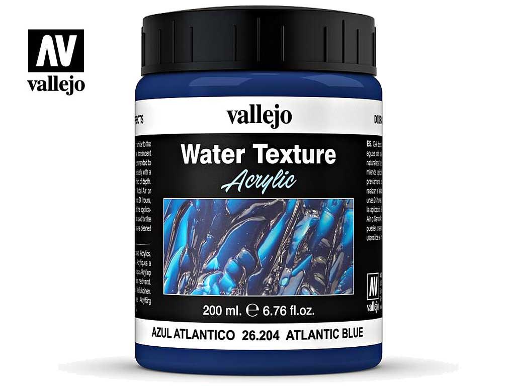 Vallejo Water Texture Acrylic - Atlantic Blue