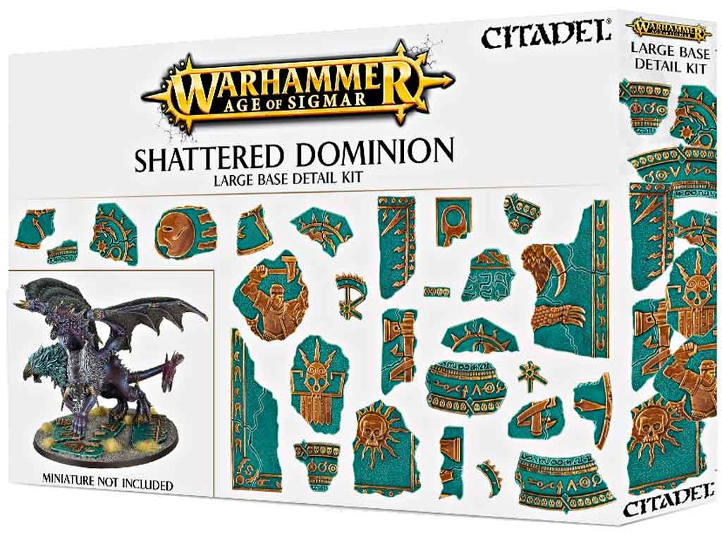 Shattered Dominion Large Base Detail Kit